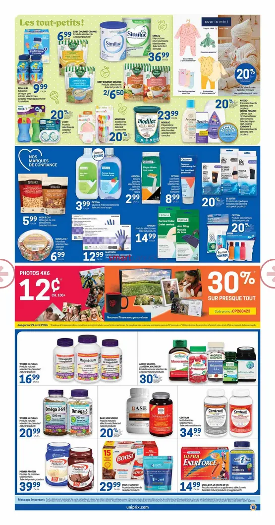 Uniprix Sales from April 23 to April 29 2026 - flyer page 6
