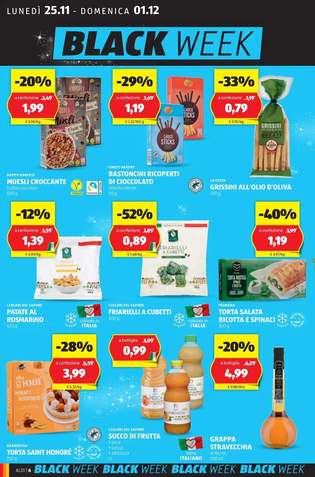 Aldi Black Week da 25 dicembre a 31 dicembre di 2024 - Pagina del volantino 6