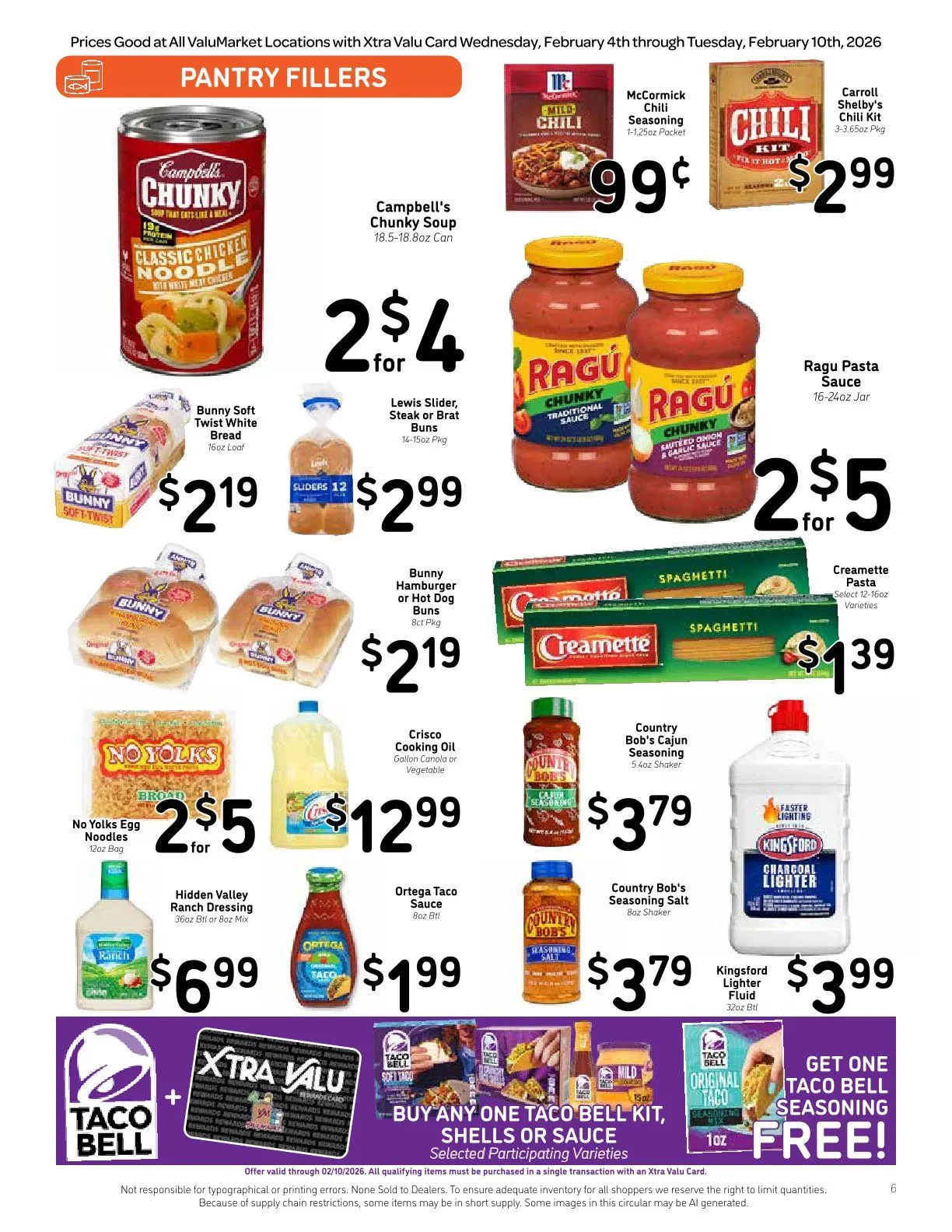 Weekly ad ValuMarket Sales from February 4 to February 10 2026 - Page 6