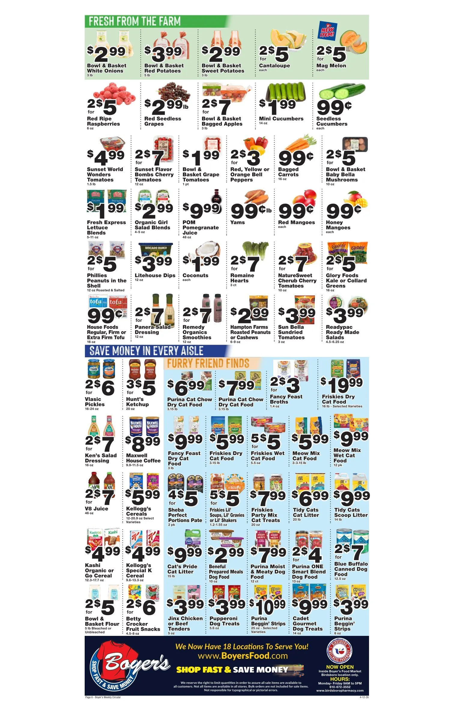 Weekly ad Boyer's Food Market weekly ads from April 12 to April 18 2026 - Page 6