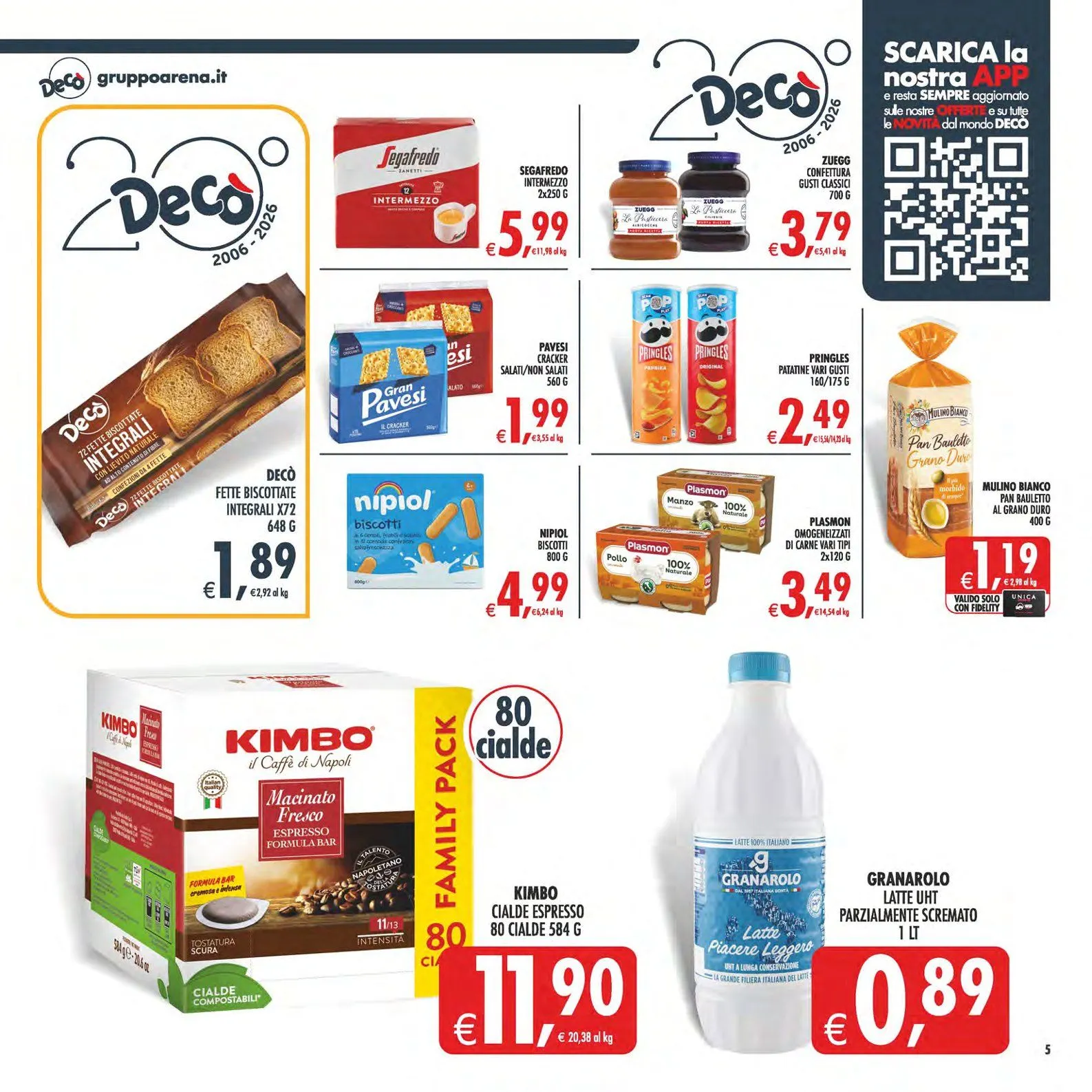 Volantini Deco Supermercati da 17 aprile a 23 aprile di 2026 - Pagina del volantino 6