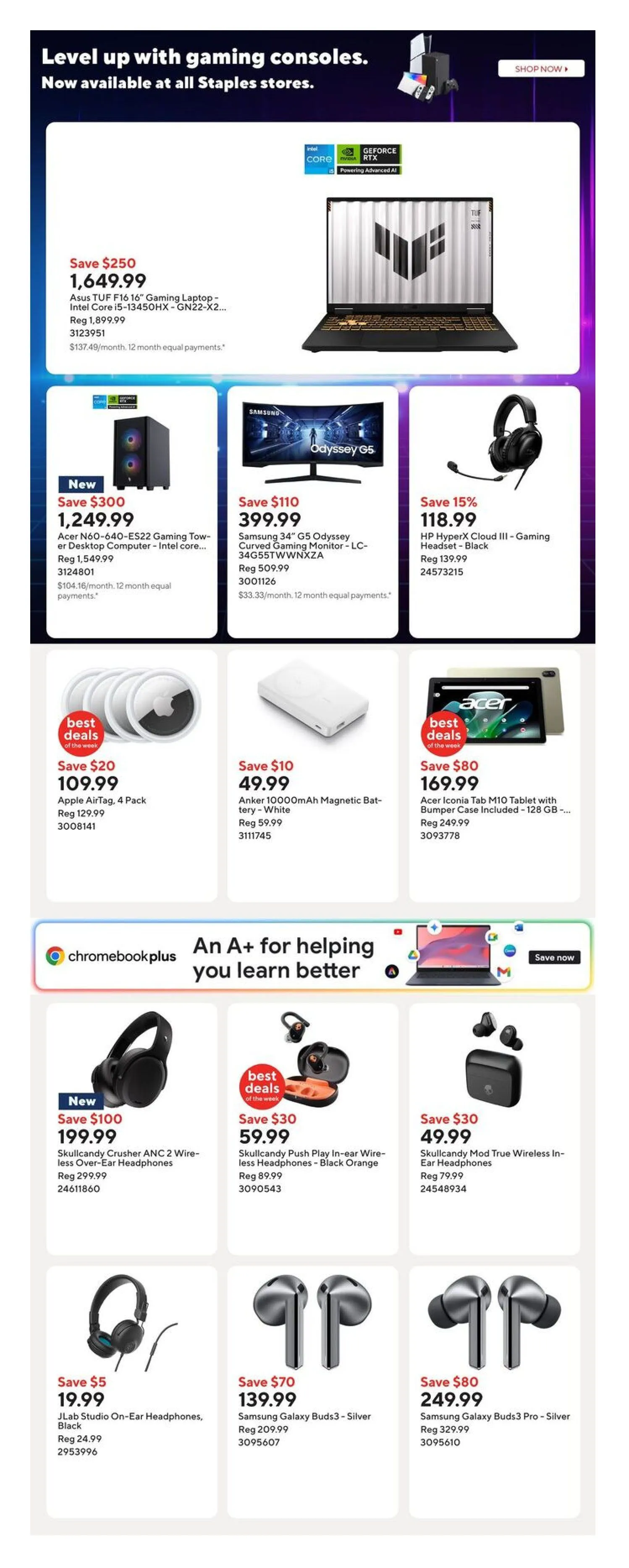 Staples Sales from September 26 to October 2 2025 - flyer page 6