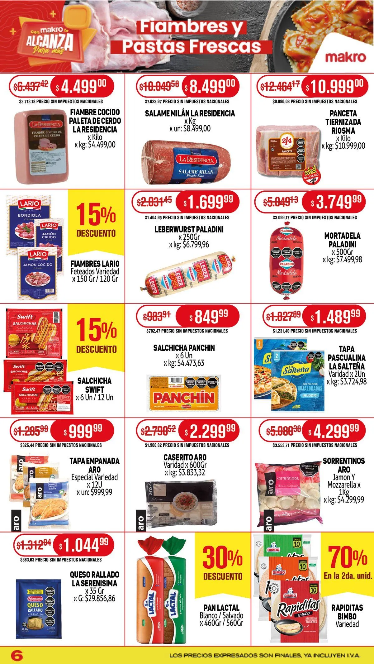 Ofertas de Makro Ofertas 29 de mayo al 5 de junio 2025 - Página 6 del catálogo