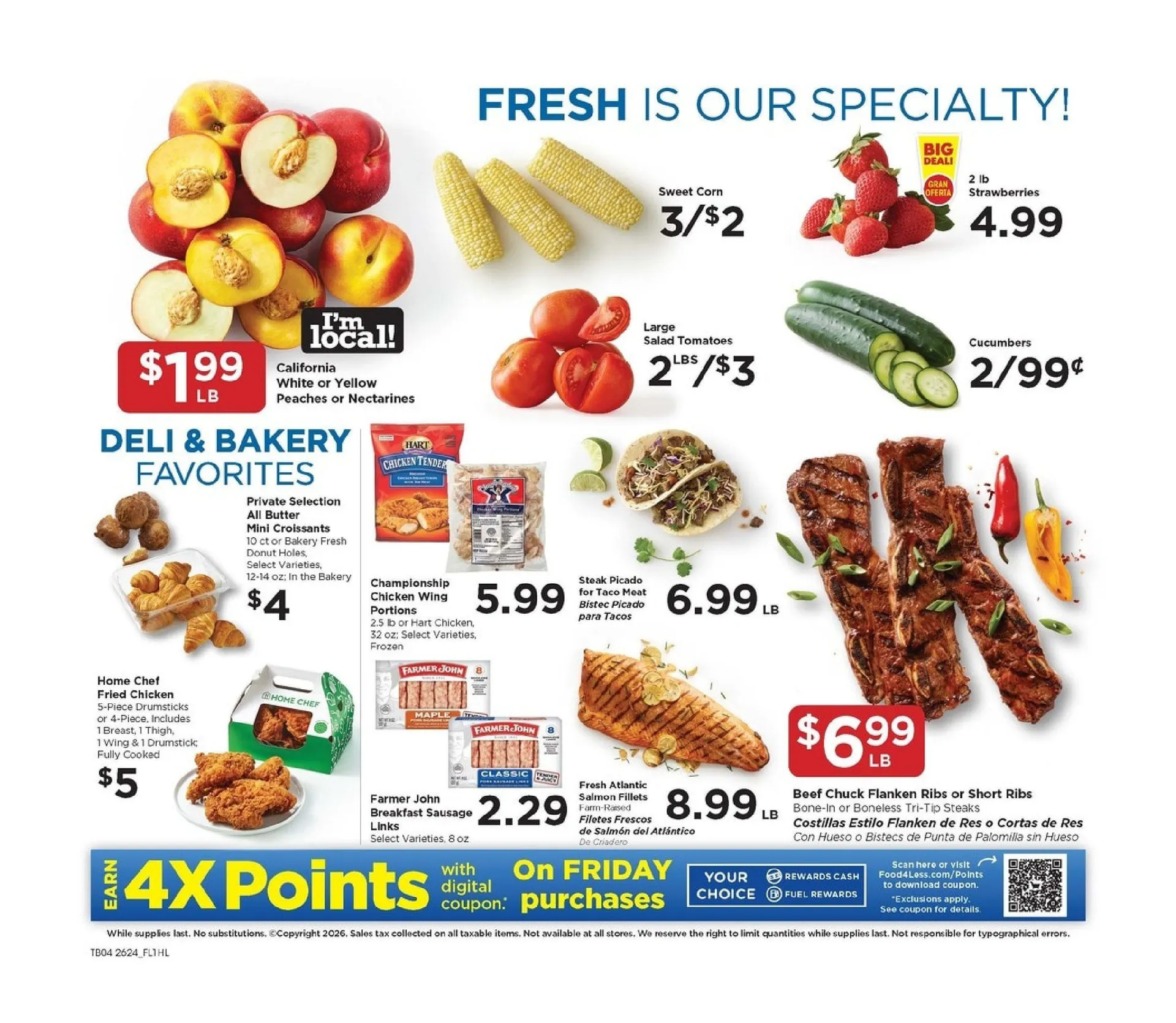 Weekly promotion Food 4 Less Sales spanning from July 15 to July 21 2026 - Page 6 for Catalogue 365