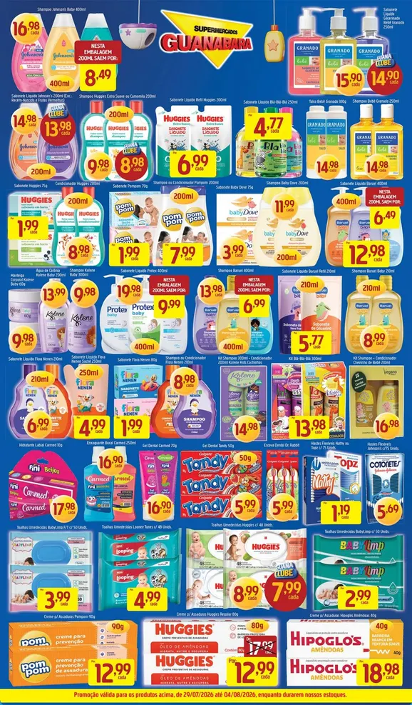 Encarte de Supermercados Guanabara 29 de julho até 4 de agosto 2026 - Pagina 6