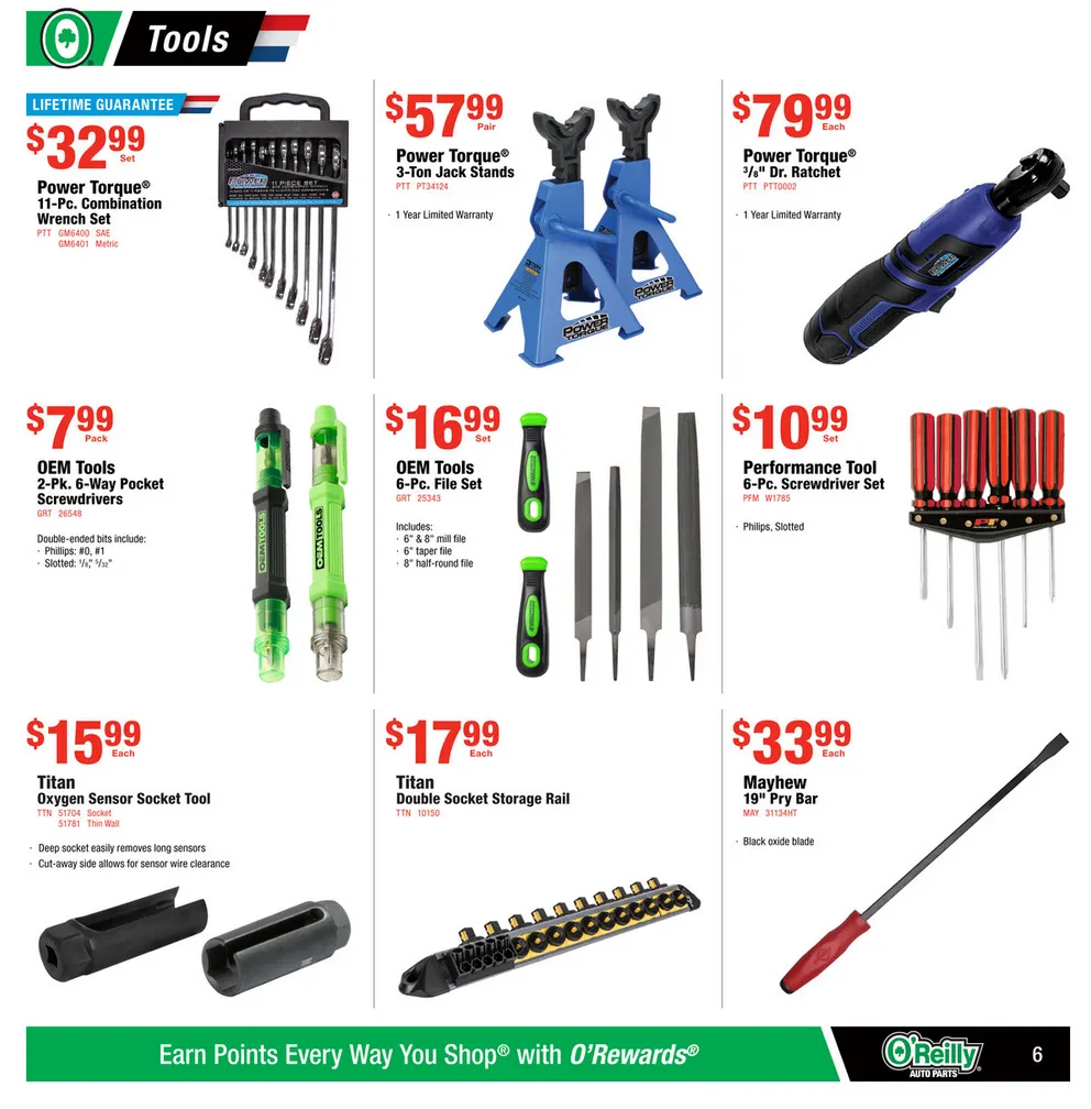 Weekly ad O'Reilly Auto Parts Sales from May 27 to June 23 2026 - Page 6
