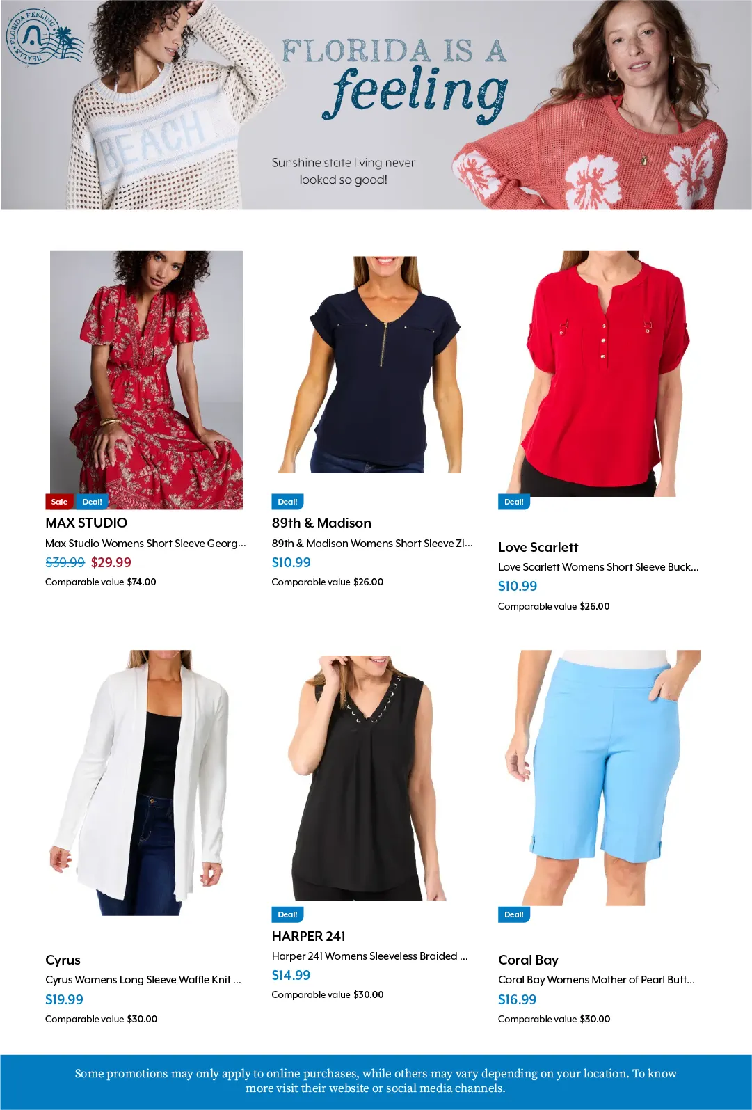 Weekly ad  Bealls Florida Sales from April 9 to April 30 2026 - Page 5