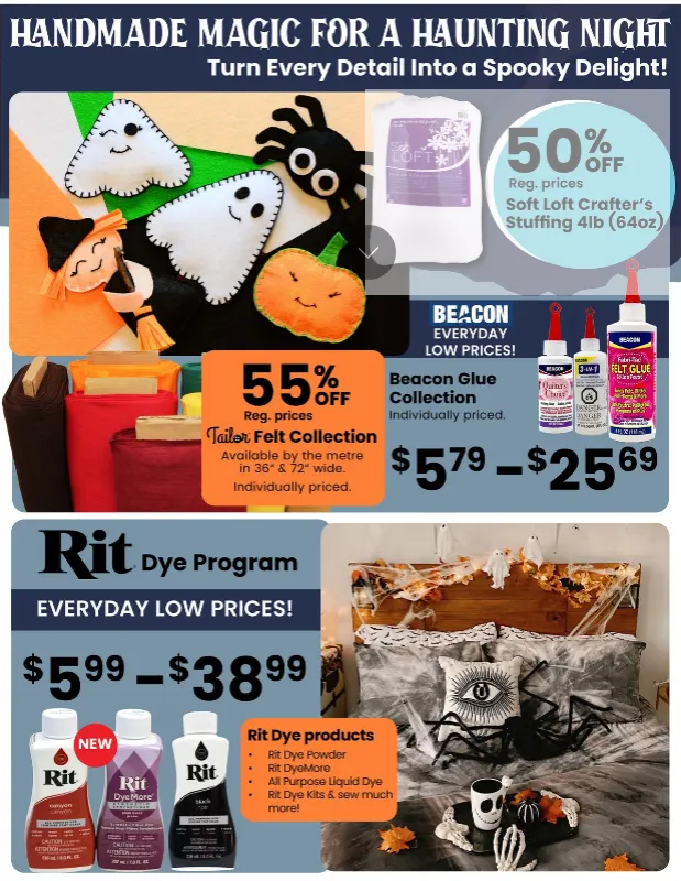 Fabricland Sales from October 1 to October 31 2025 - flyer page 5