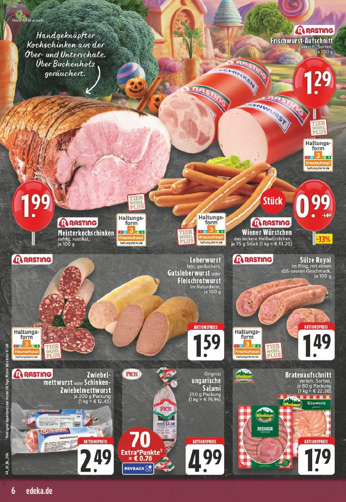 Edeka Prospekte von 25. Oktober bis 1. November 2025 - Prospekt seite 6