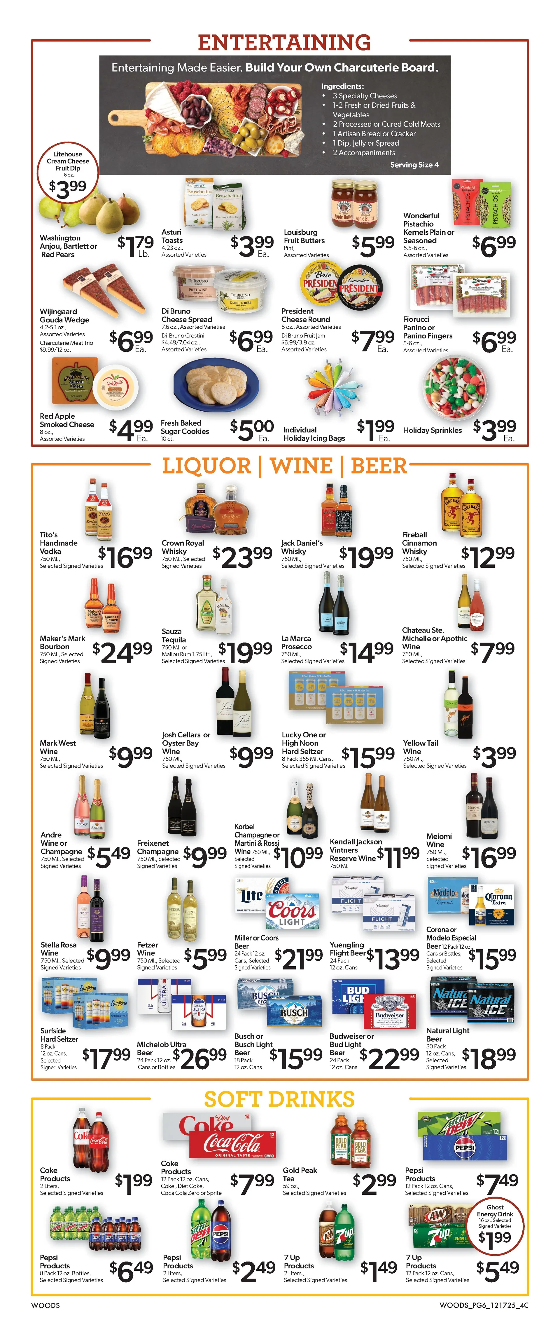 Weekly ad Woods Supermarket Sales from December 17 to December 31 2025 - Page 6