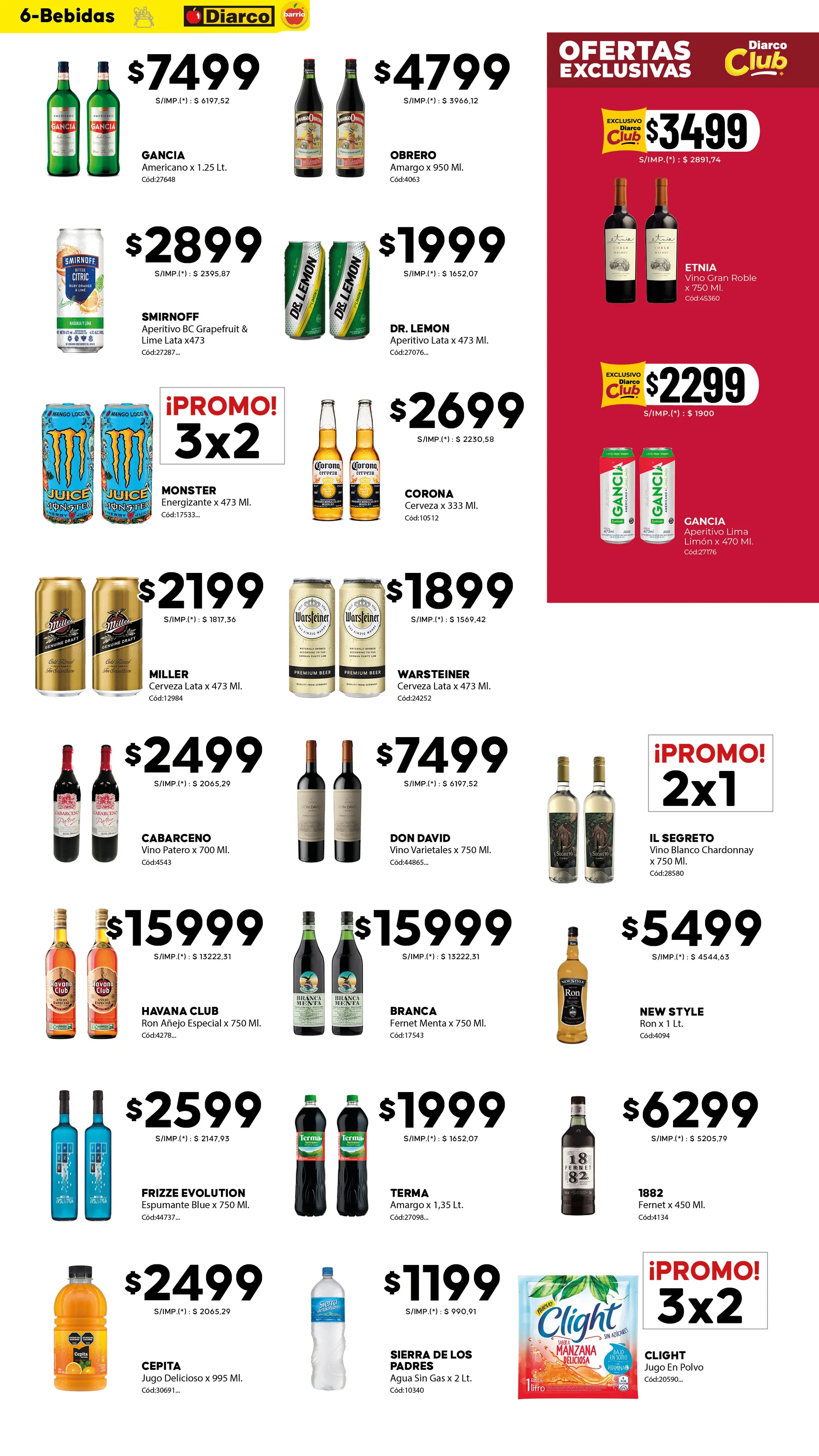 Ofertas de Ofertas Diarco 20 de julio al 24 de julio 2026 - Página 6 del catálogo