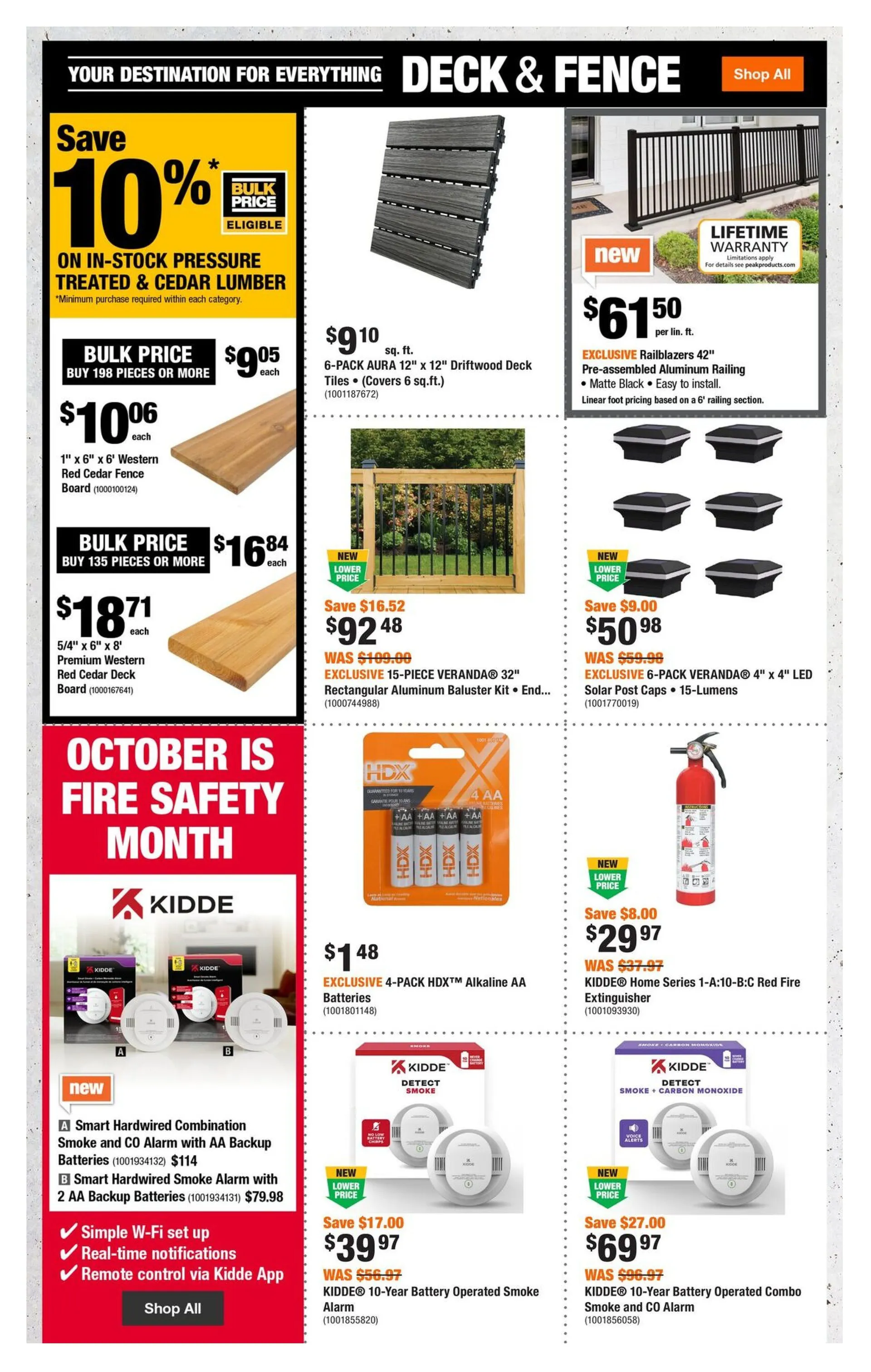 The Home Depot Sales from October 2 to October 21 2025 - flyer page 6