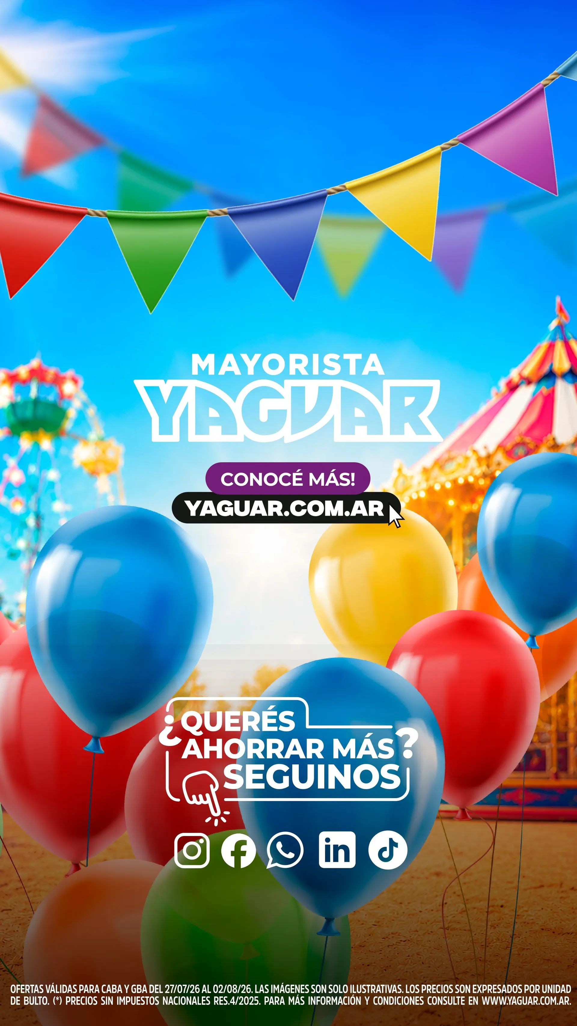 Ofertas de Ofertas Yaguar 28 de julio al 2 de agosto 2026 - Página 6 del catálogo
