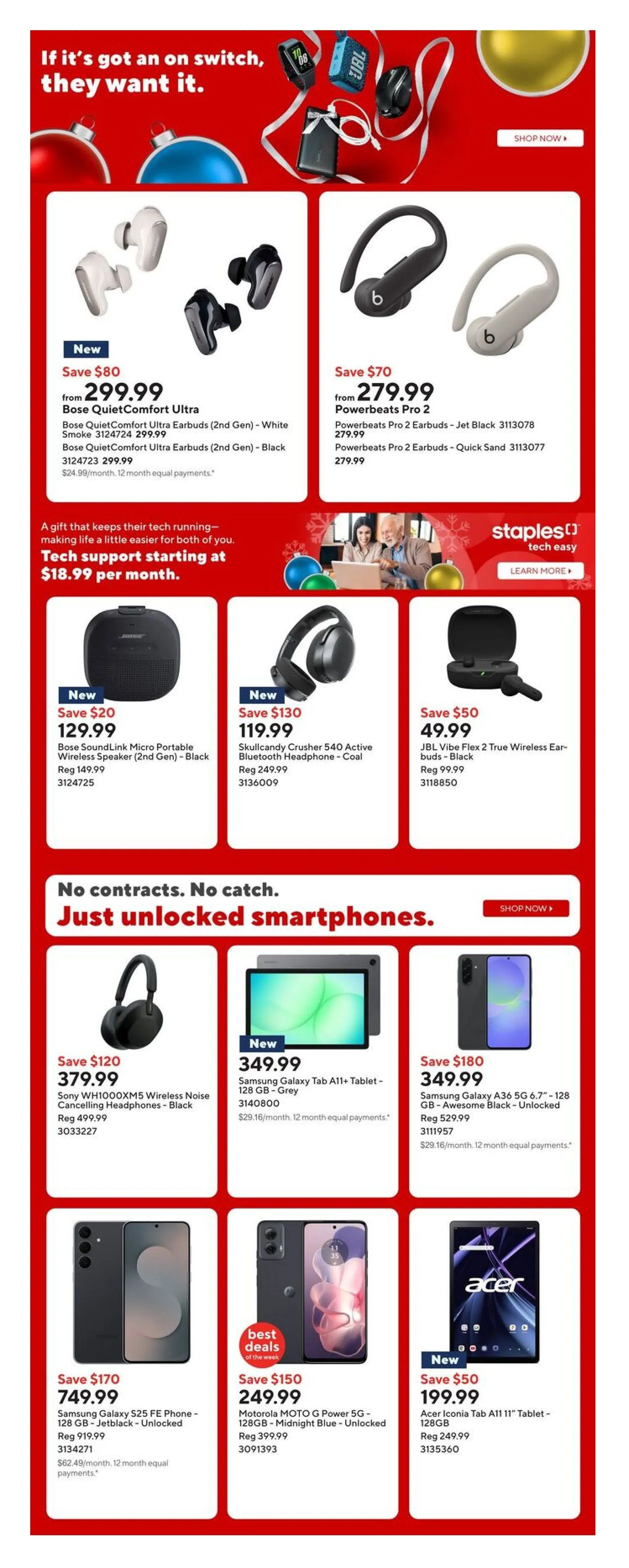 Staples Sales from December 5 to December 11 2025 - flyer page 6