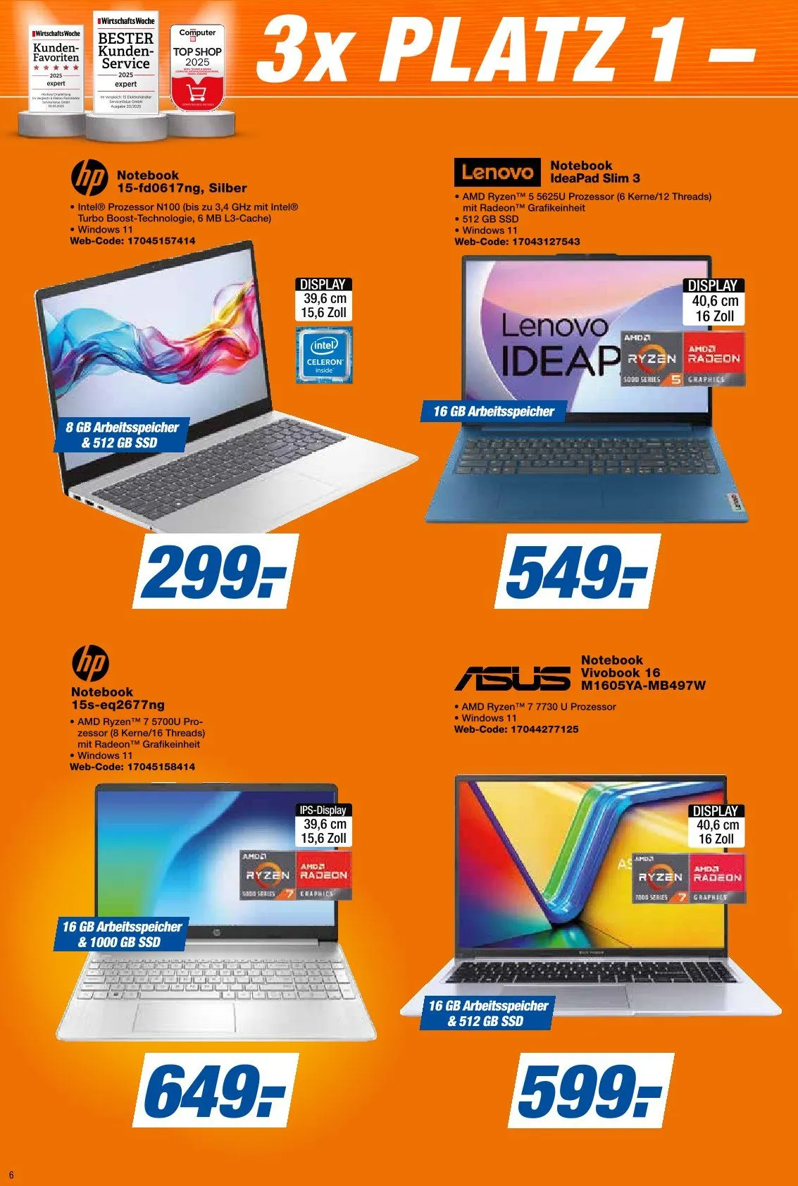 Expert Prospekte von 15. Juli bis 17. Juli 2025 - Prospekt seite 6