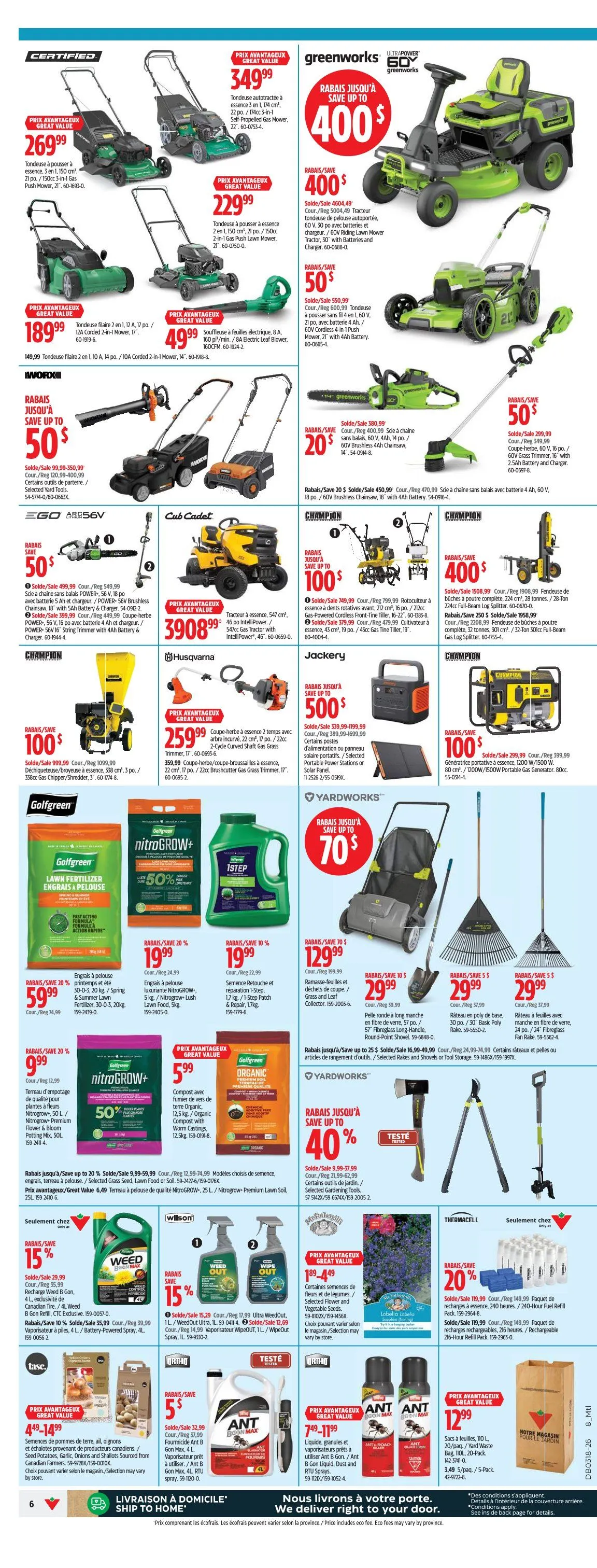 Canadian Tire Sales from May 1 to May 7 2026 - flyer page 6