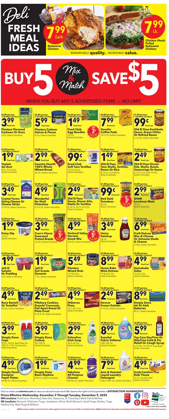 Weekly ad Cash Wise Sales from December 3 to December 9 2025 - Page 6