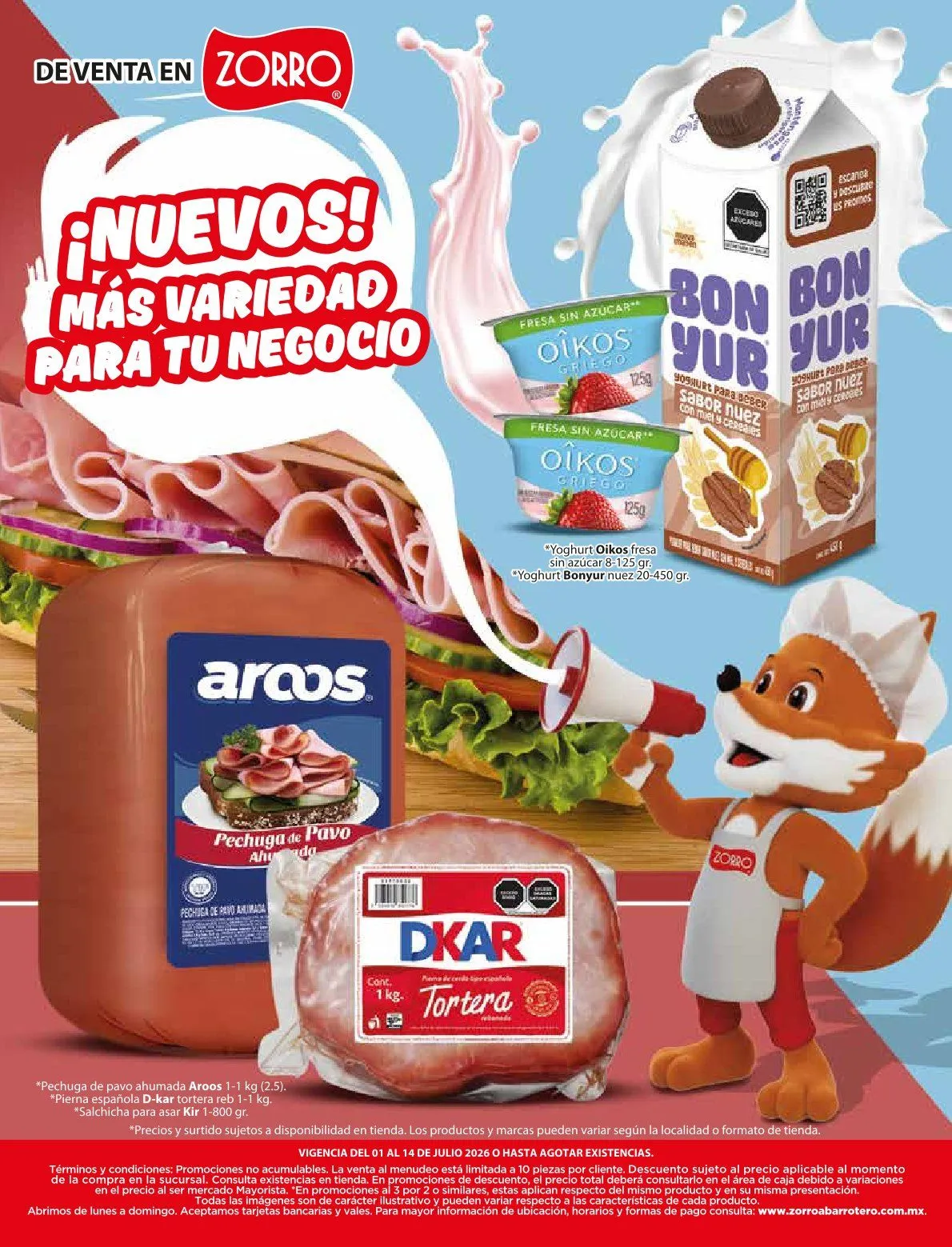 Catálogo de Zorro Ofertas 1 de julio al 14 de julio 2026 - Pagina 6