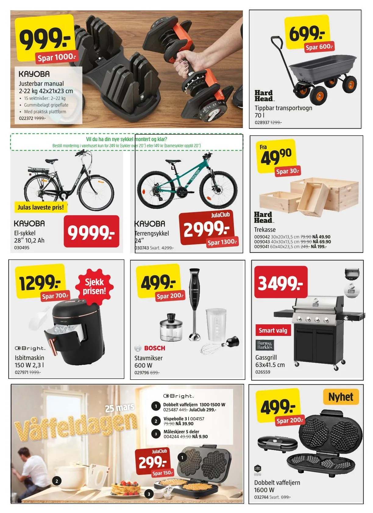 Jula-Tilbudene fra 19. mars til 8. april 2026 - kundeavisside 6