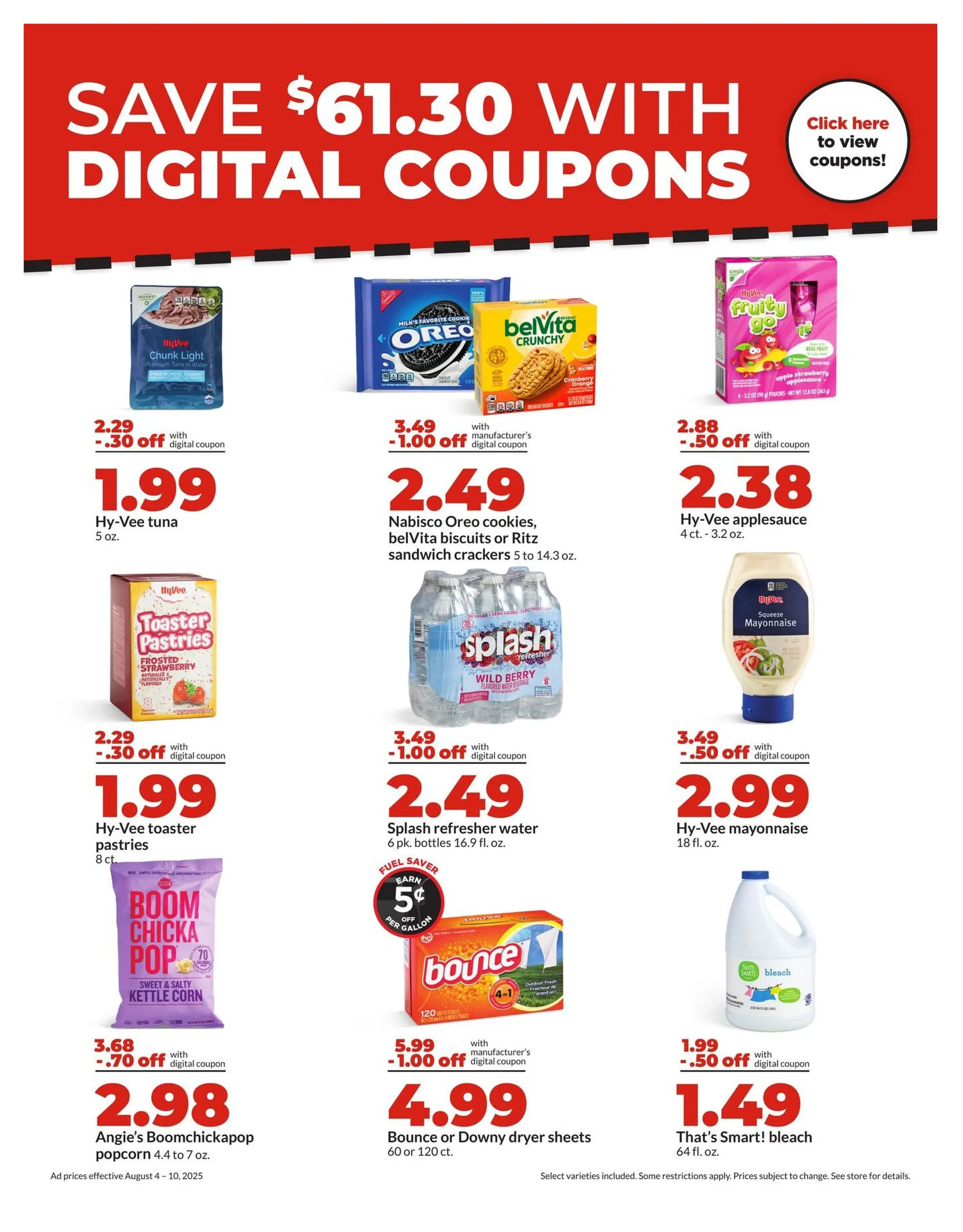 Weekly ad HyVee Sales from August 4 to August 11 2025 - Page 6