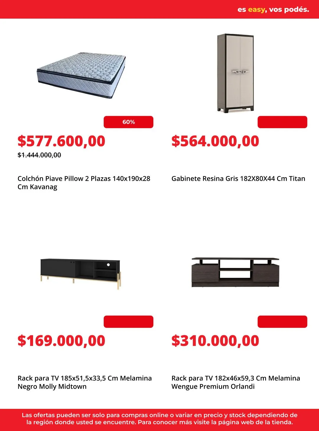 Ofertas de  Easy Ofertas 5 de junio al 24 de junio 2026 - Página 6 del catálogo