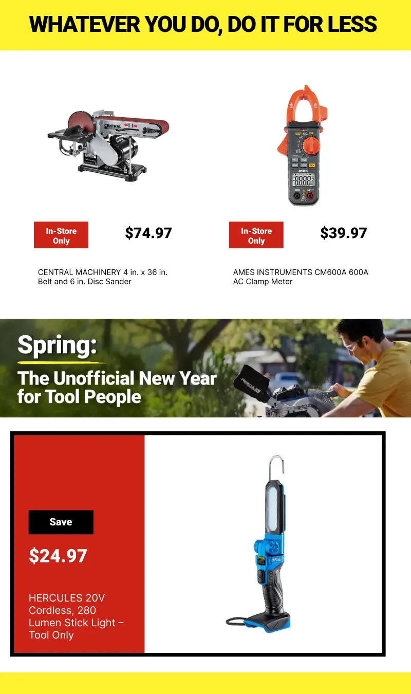 Weekly ad  Harbor Freight Sales from April 30 to May 14 2026 - Page 6