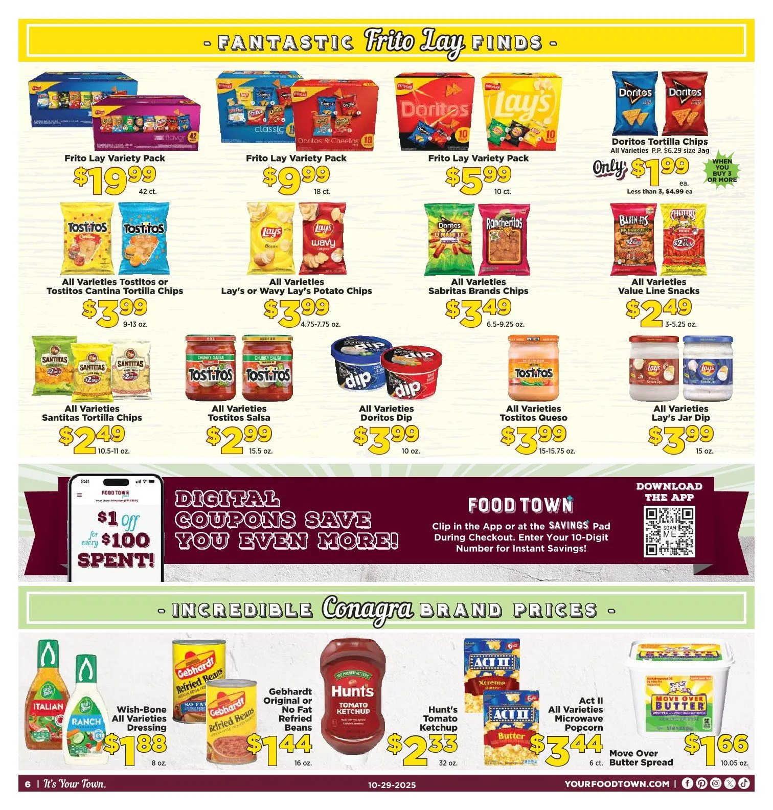 Weekly ad Foodtown weekly ads from October 29 to November 4 2025 - Page 6