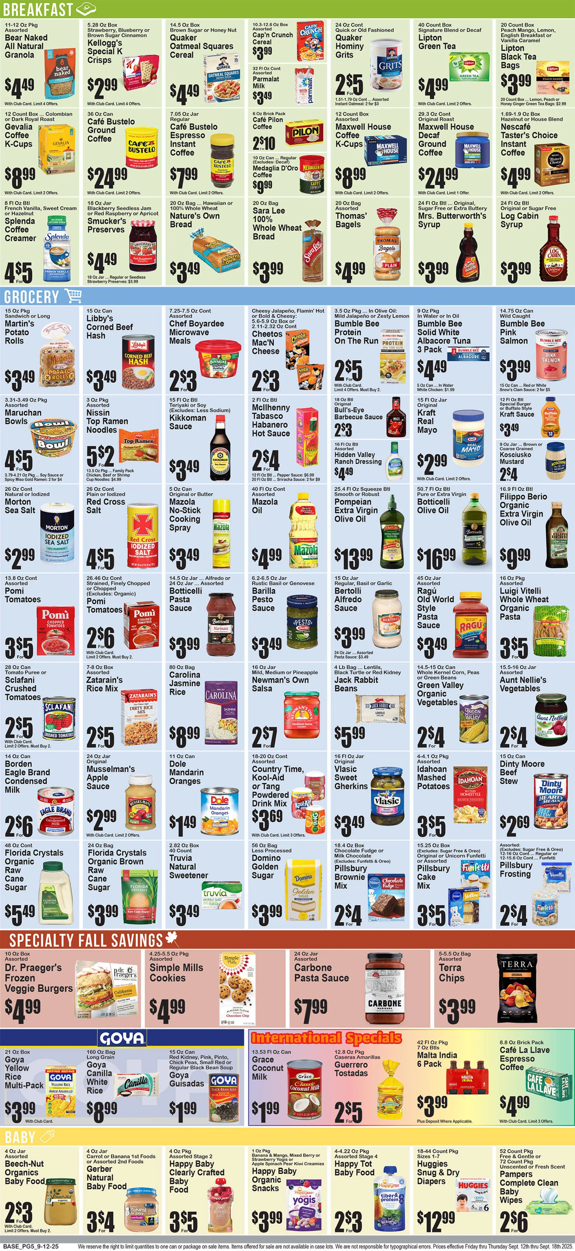 Weekly ad  SuperFresh Sales from September 12 to September 20 2025 - Page 6