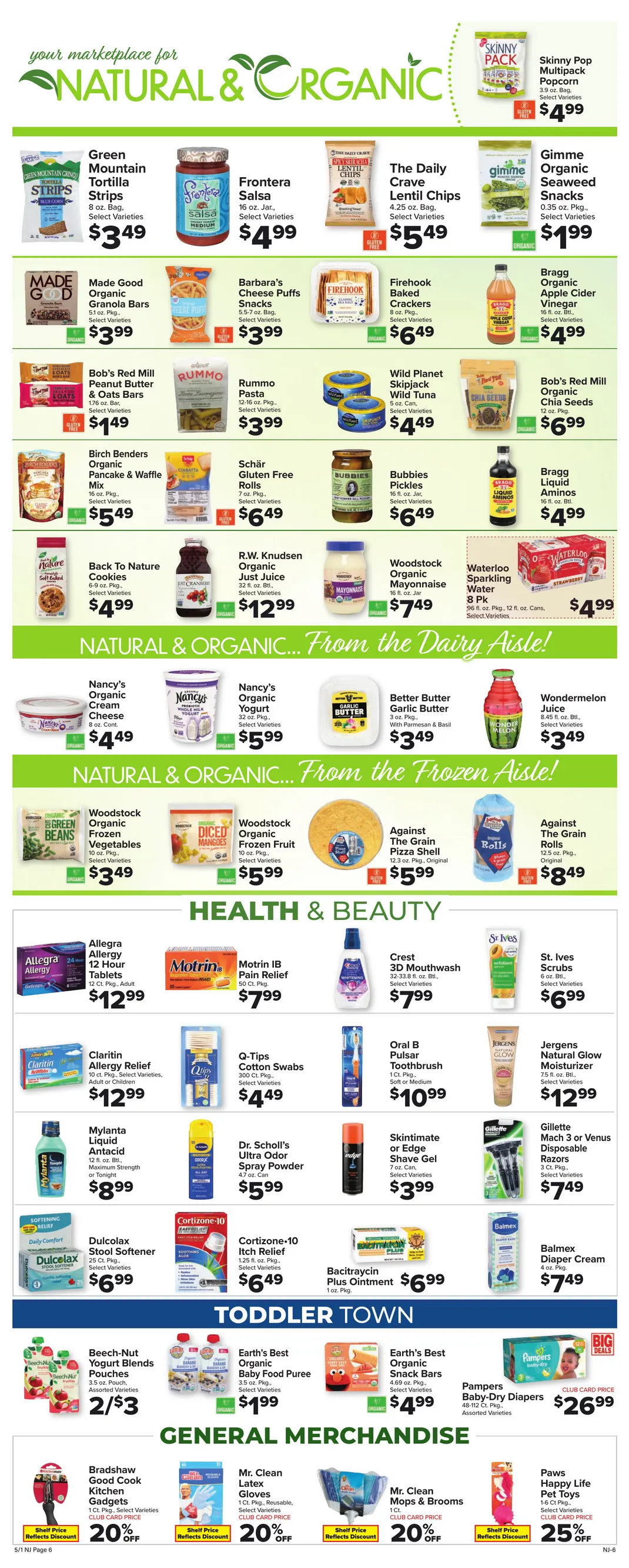 Weekly promotion Foodtown Sales spanning from May 1 to May 7 2026 - Page 6 for Catalogue 365