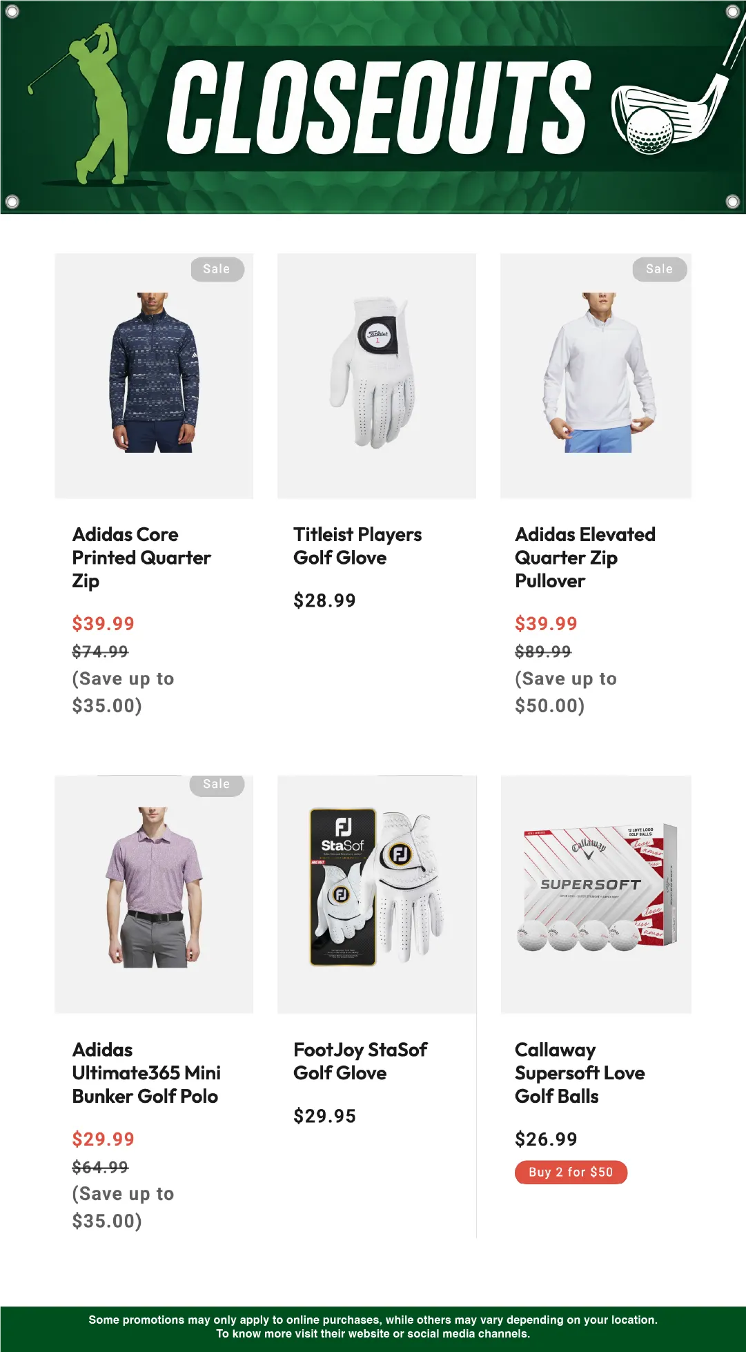 Weekly ad Golf Discount Sales from December 11 to December 24 2025 - Page 5