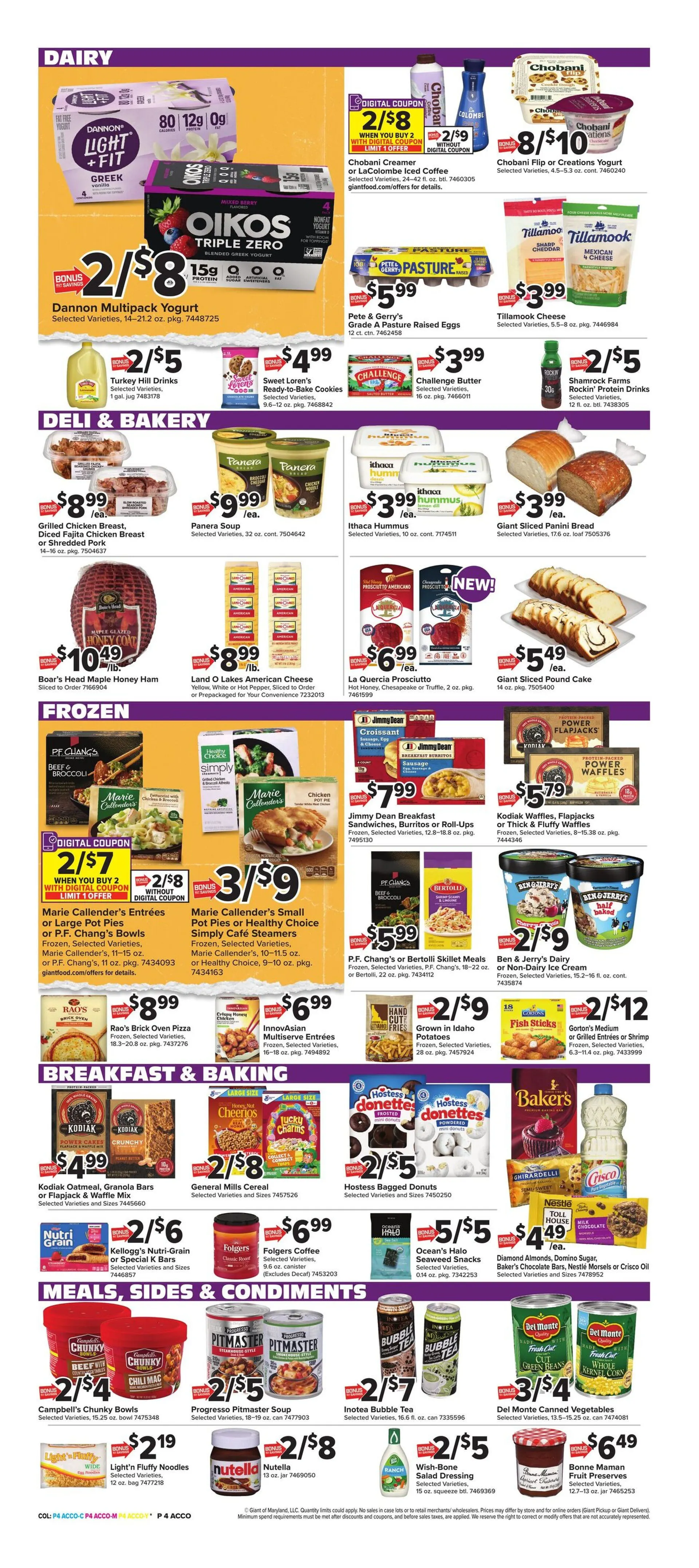 Weekly ad Giant Food Sales from December 5 to December 12 2025 - Page 4