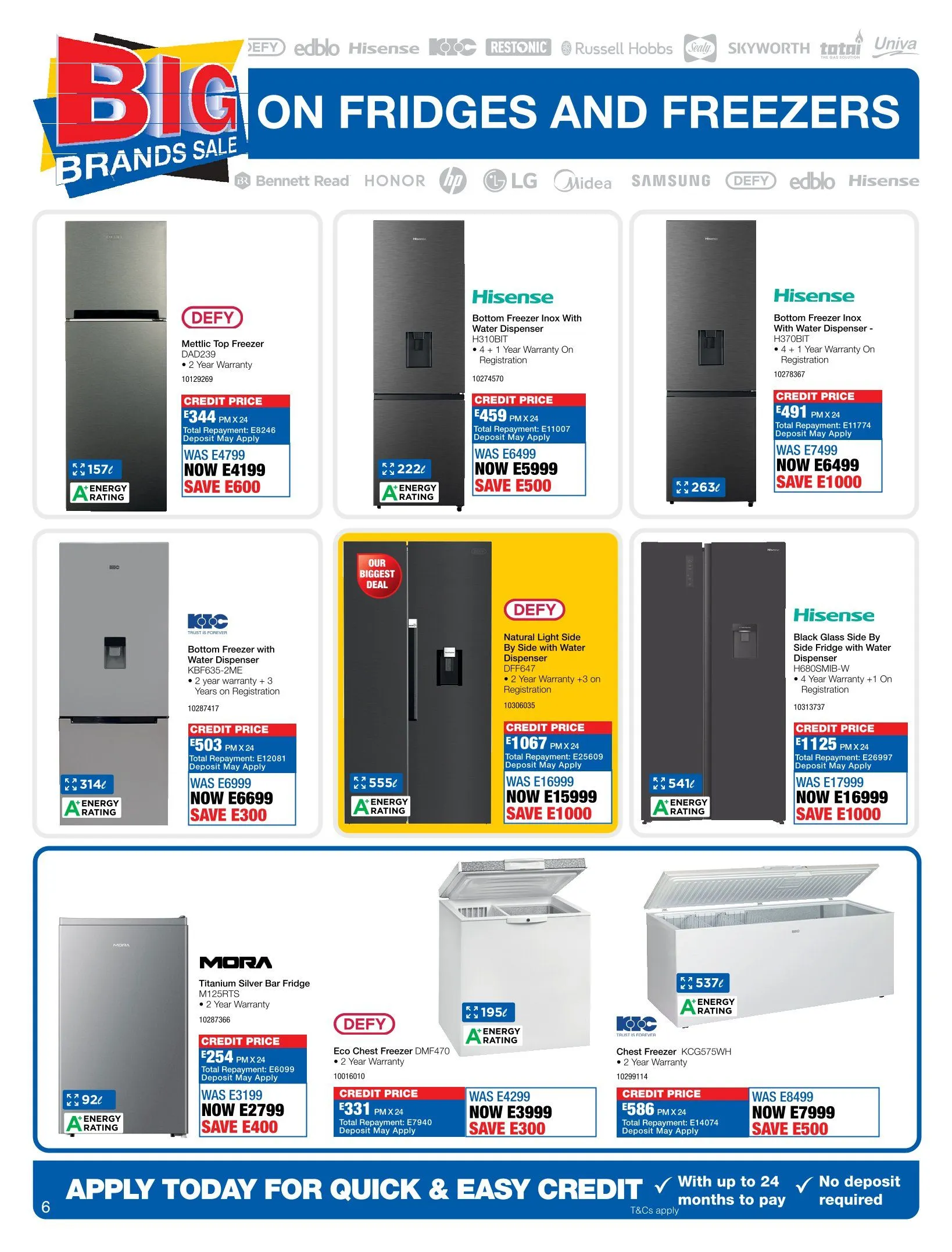 OK Furniture Sales from 13 April to 10 May 2026 - Catalogue Page 6