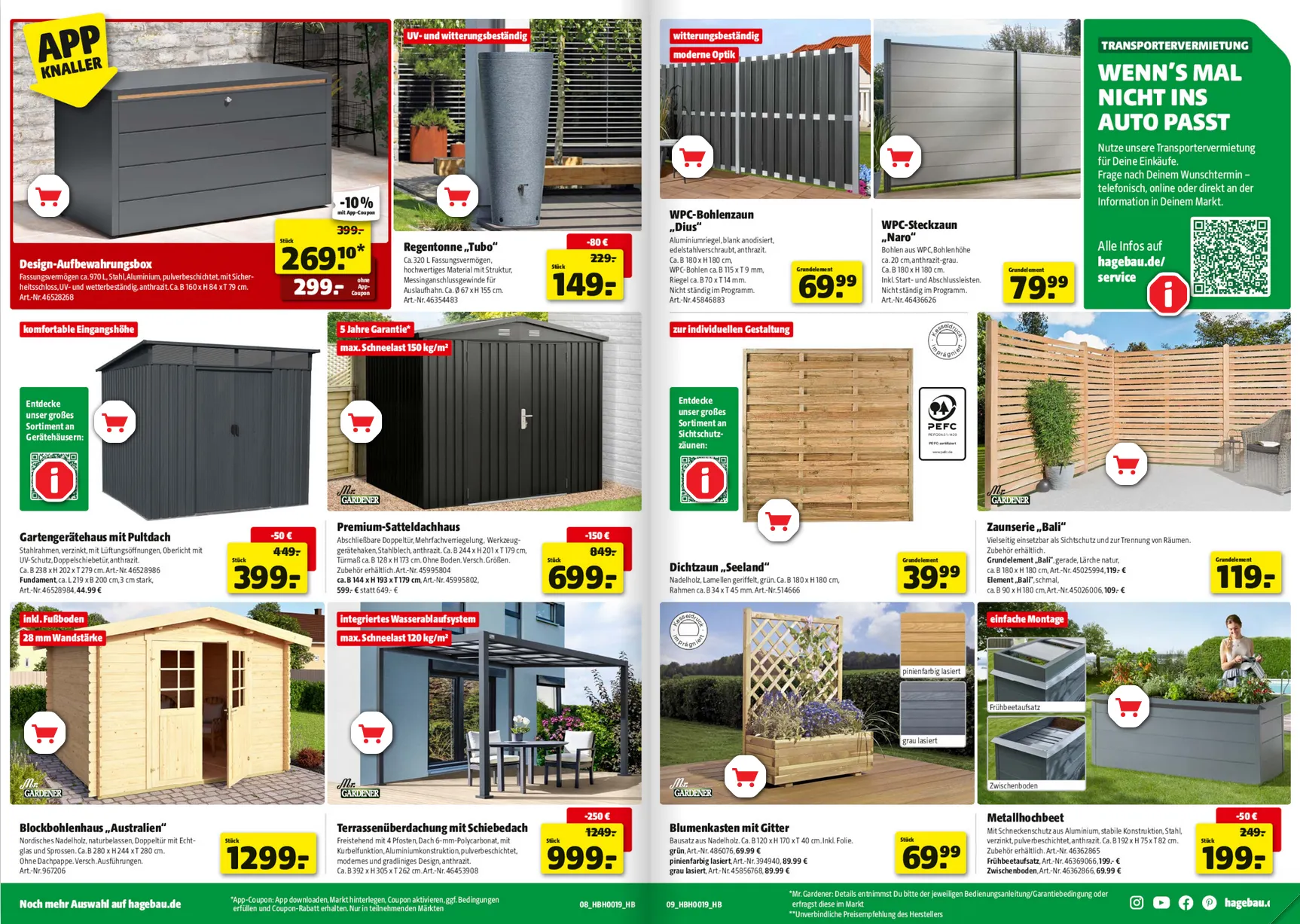 Hagebaumarkt Prospekte von 2. Mai bis 9. Mai 2026 - Prospekt seite 6