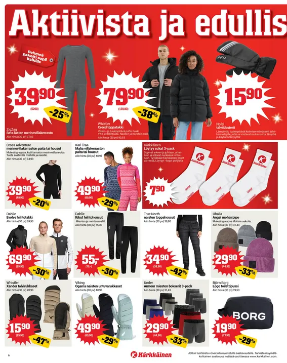 Kärkkäinen  Angebote voimassa alkaen 3. joulukuuta - 16. joulukuuta 2025 - Tarjouslehti sivu 6