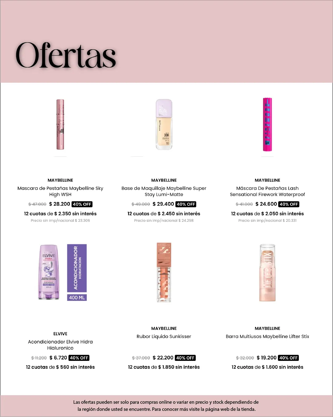 Ofertas de Ofertas Pigmento  17 de julio al 31 de julio 2026 - Página 5 del catálogo