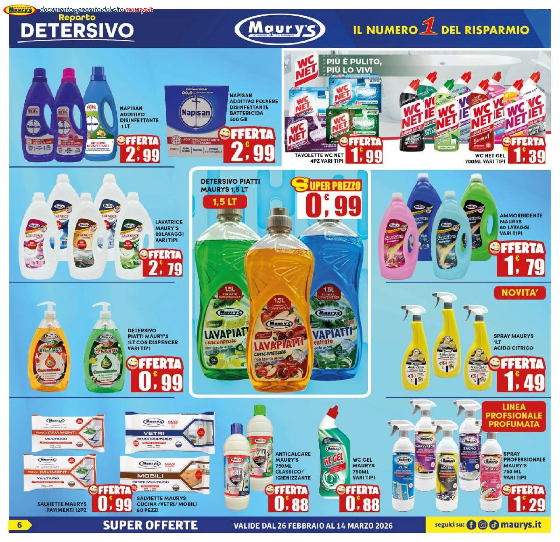 Maury s Vokantino da 26 febbraio a 15 marzo di 2026 - Pagina del volantino 6