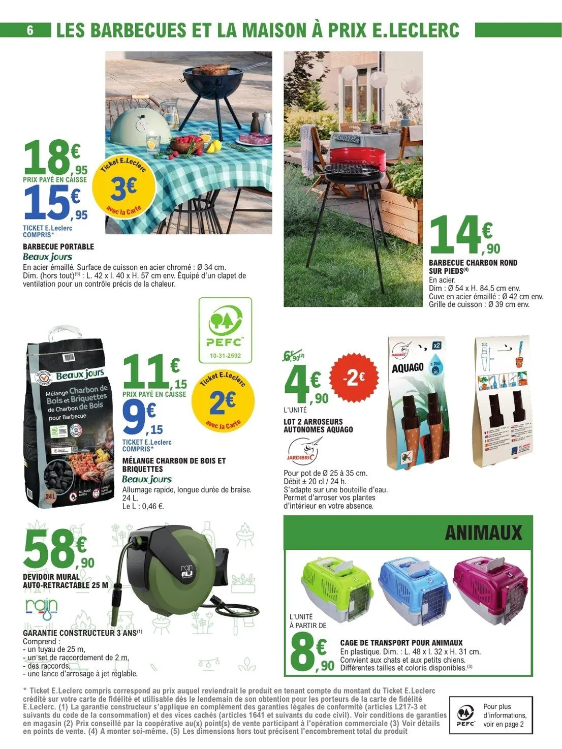 Catalogues E.Leclerc Brico du 2 juin au 20 juin 2026 - Catalogue page 6