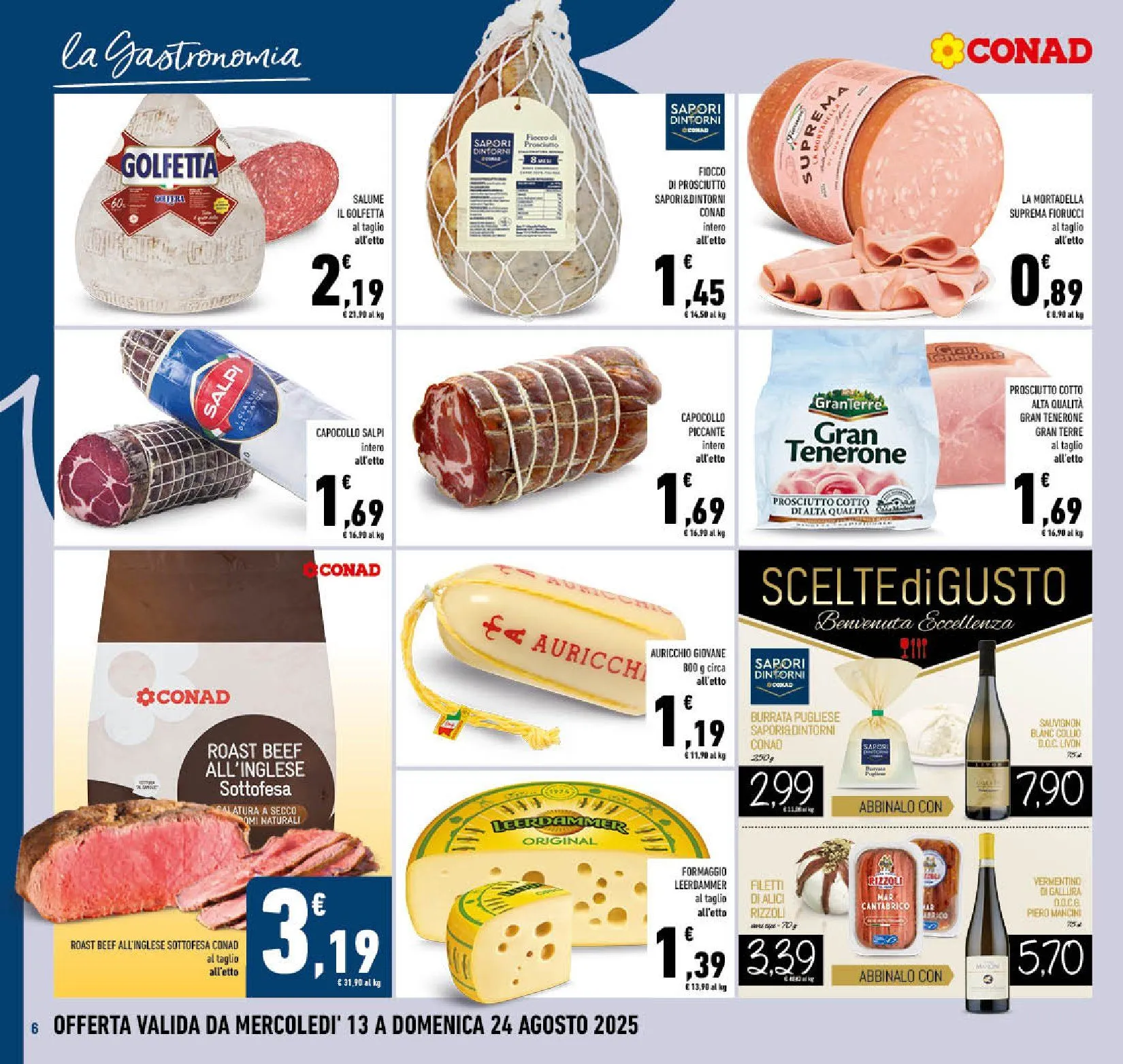 Volantini Conad da 13 agosto a 24 agosto di 2025 - Pagina del volantino 8