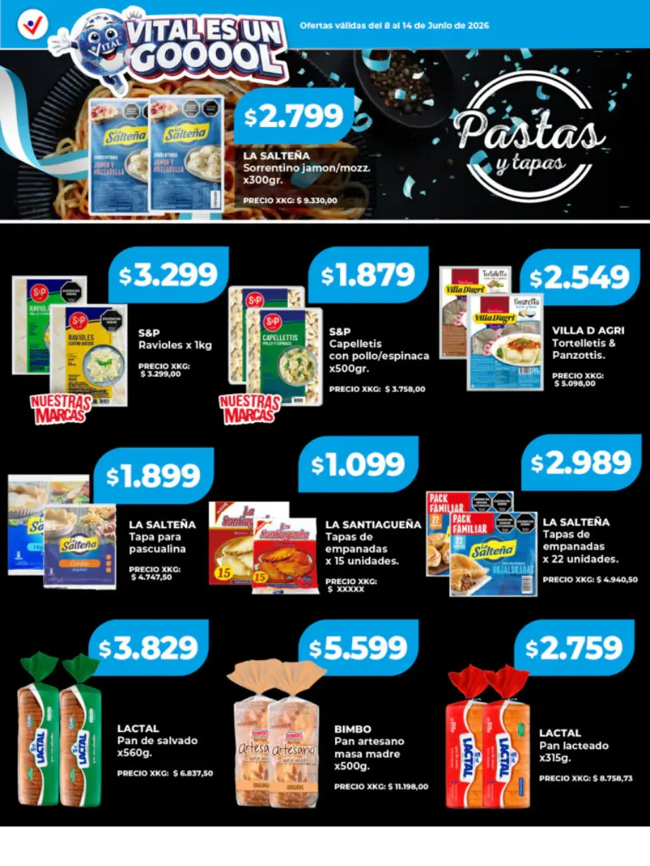 Ofertas de Ofertas Vital  8 de junio al 14 de junio 2026 - Página 6 del catálogo