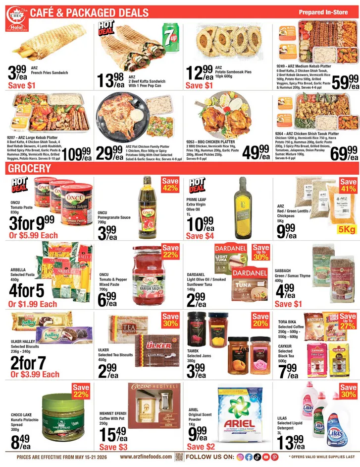 Arz Fine Foods Sales from May 15 to May 21 2026 - flyer page 5