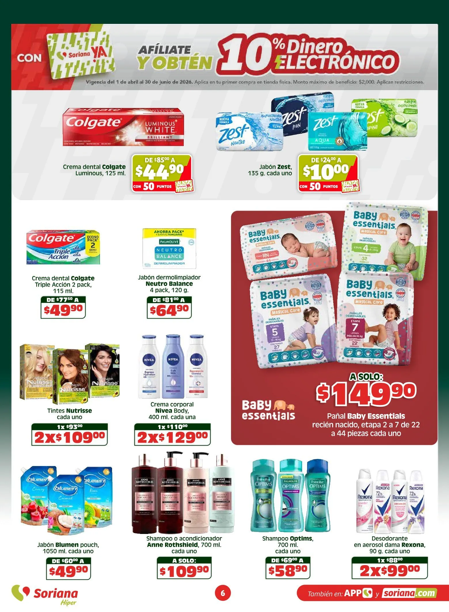 Catálogo de Soriana Ofertas 15 de abril al 22 de abril 2026 - Pagina 6