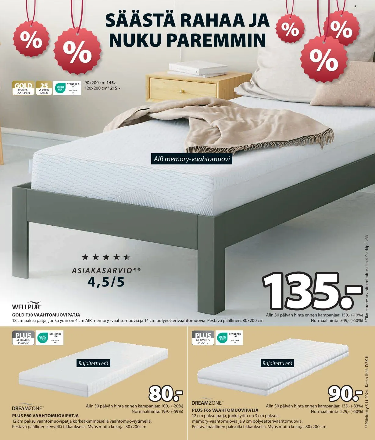 JYSK Tarjoukset voimassa alkaen 8. tammikuuta - 12. tammikuuta 2025 - Tarjouslehti sivu 6