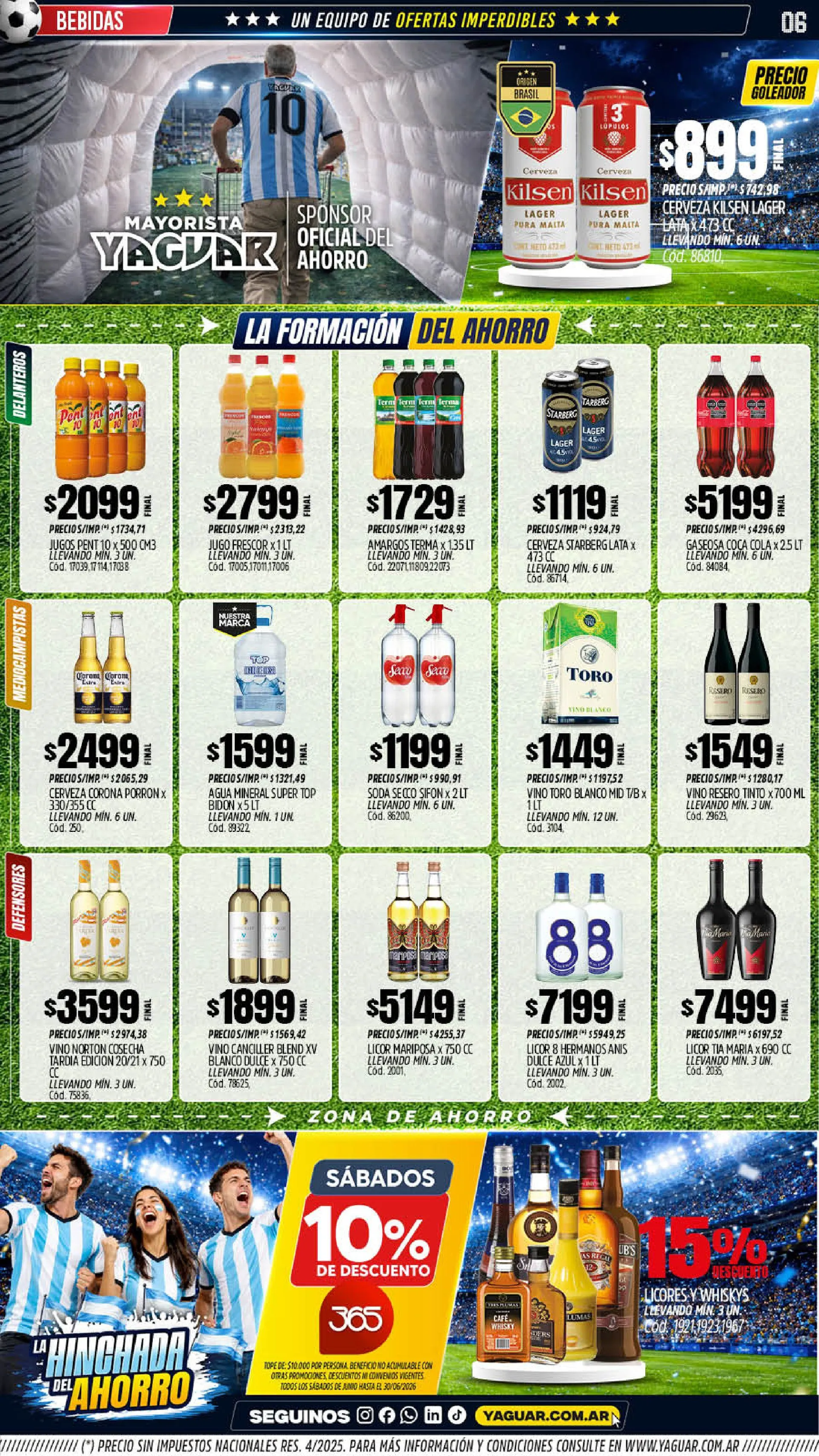Ofertas de Ofertas Yaguar  1 de junio al 7 de junio 2026 - Página 6 del catálogo