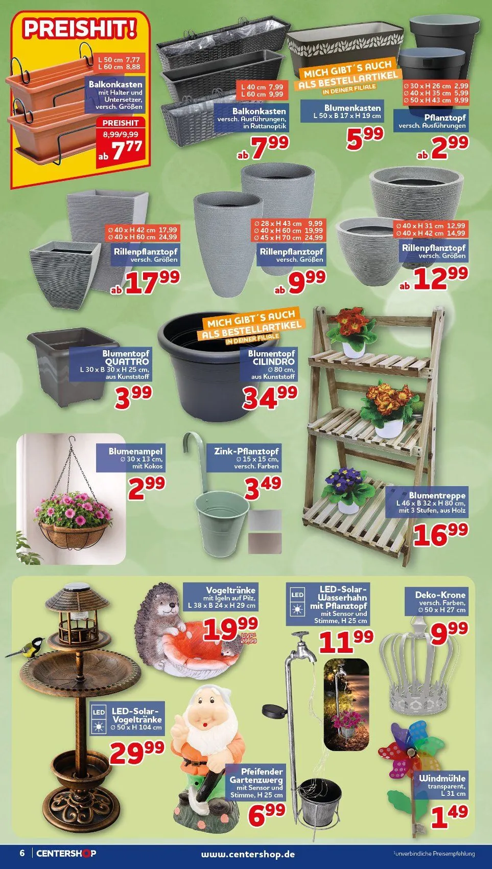 CENTERSHOP Angebote von 18. Mai bis 23. Mai 2026 - Prospekt seite 6