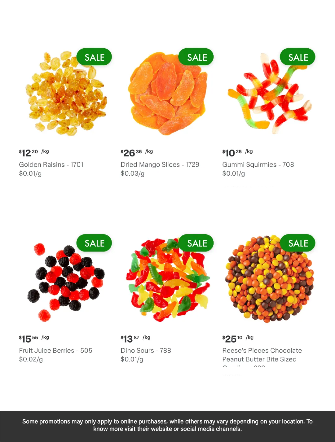 Flyer from October 9 to October 27 2025 - flyer page 5