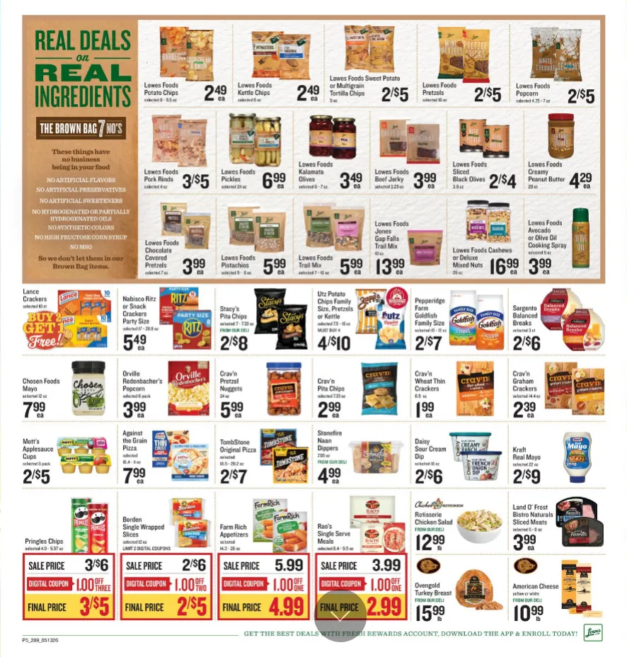 Weekly ad Lowes Foods Sales from May 14 to May 20 2026 - Page 6
