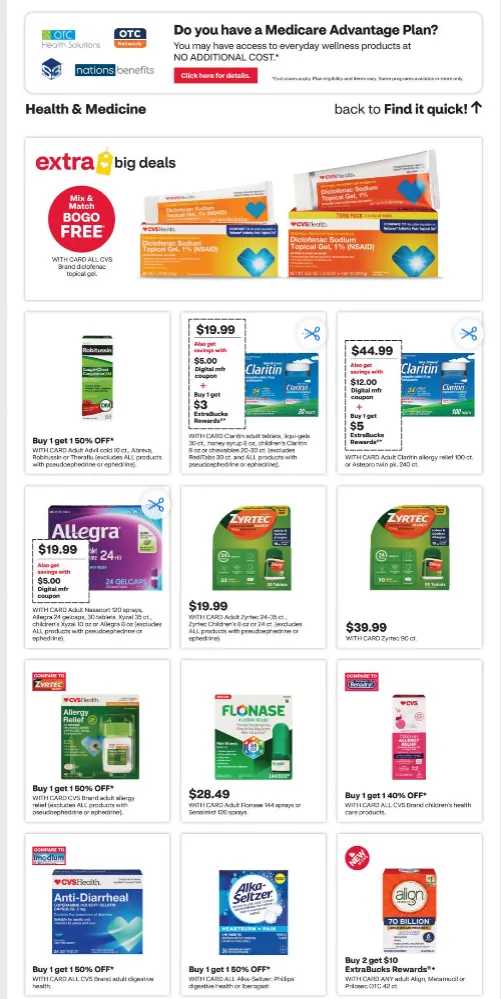 Weekly promotion  CVS Health Sales spanning from May 24 to May 30 2026 - Page 6 for Catalogue 365