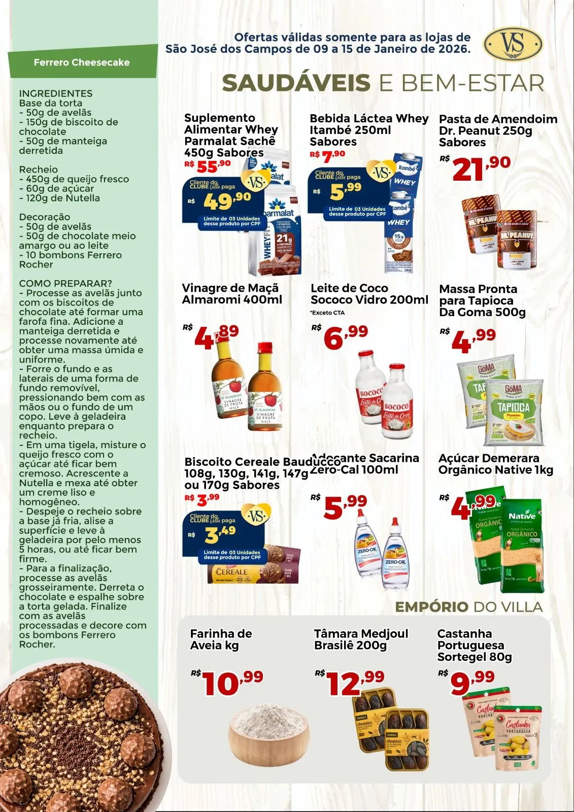 Encarte de Folhetos Villarreal 8 de janeiro até 14 de janeiro 2026 - Pagina 5