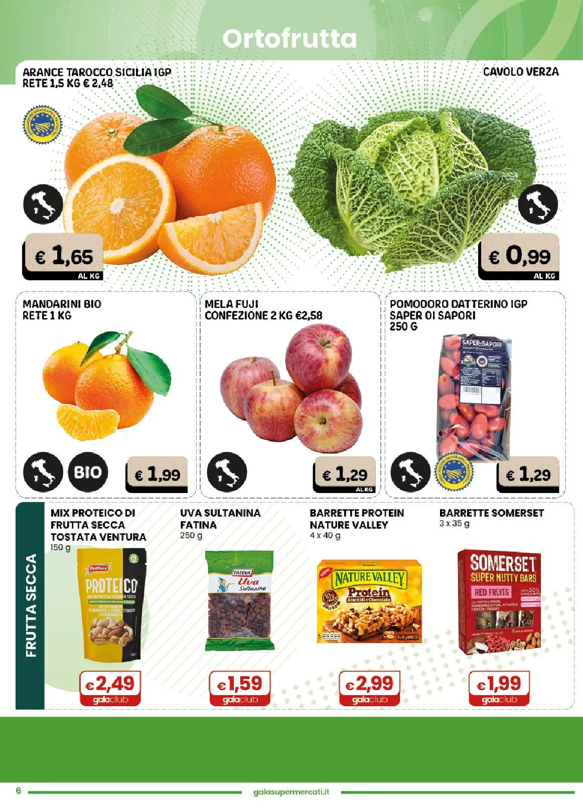  Volantini Gala Supermercati da 14 gennaio a 27 gennaio di 2026 - Pagina del volantino 6