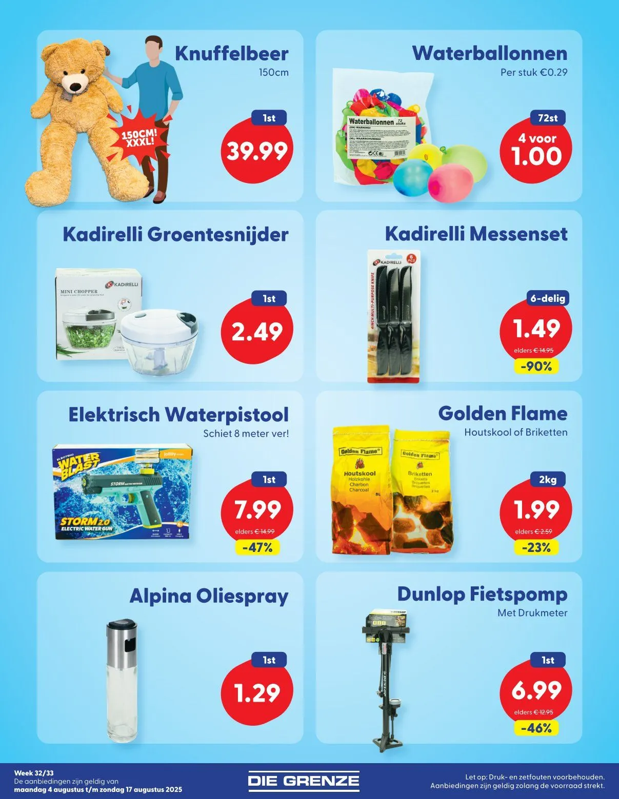Die Grenze Aanbiedingen van 4 augustus tot 17 augustus 2025 - Folder pagina 5